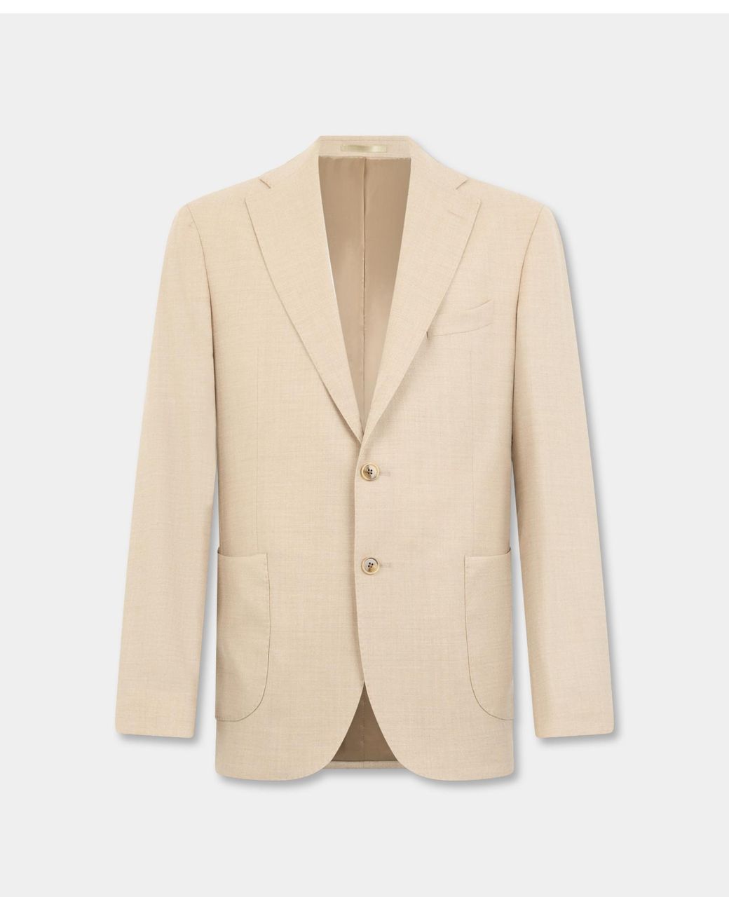 Brooks Brothers Natural Wool Travel Suit for men