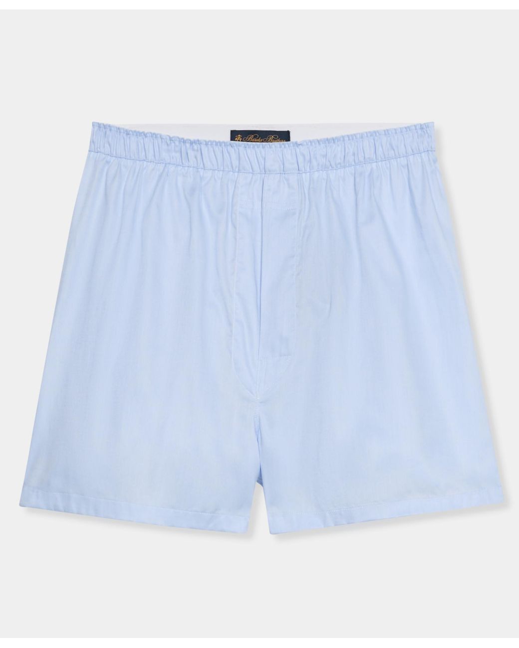 Brooks Brothers Blue Cotton Boxer for men