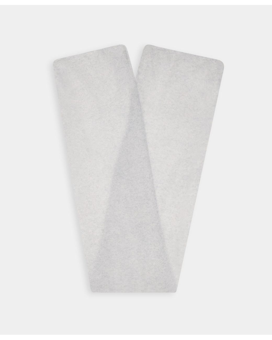 Brooks Brothers White Cashmere Scarf for men
