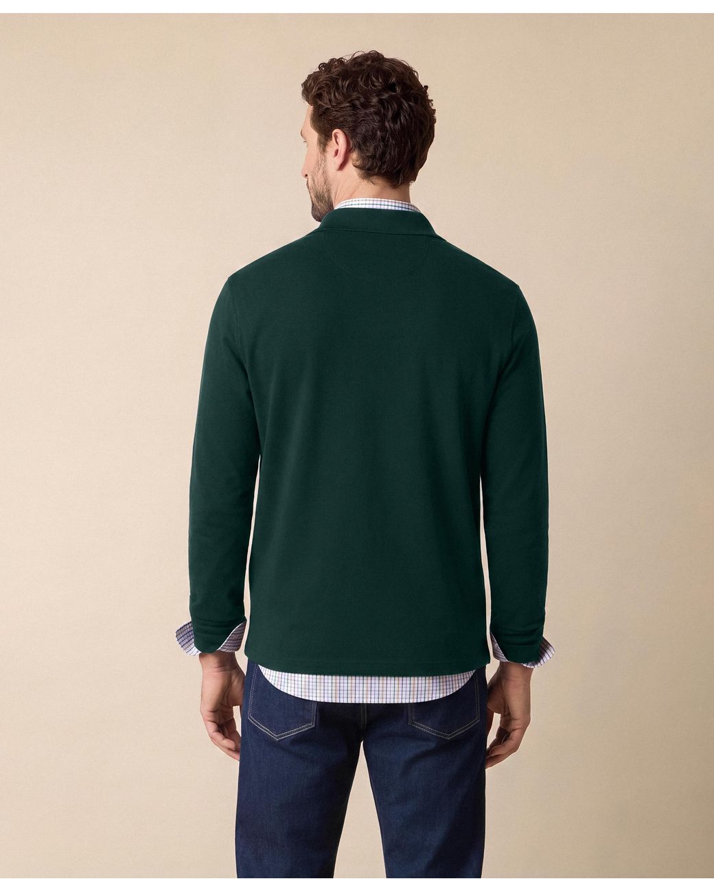 Brooks Brothers Green Polo With Logo for men