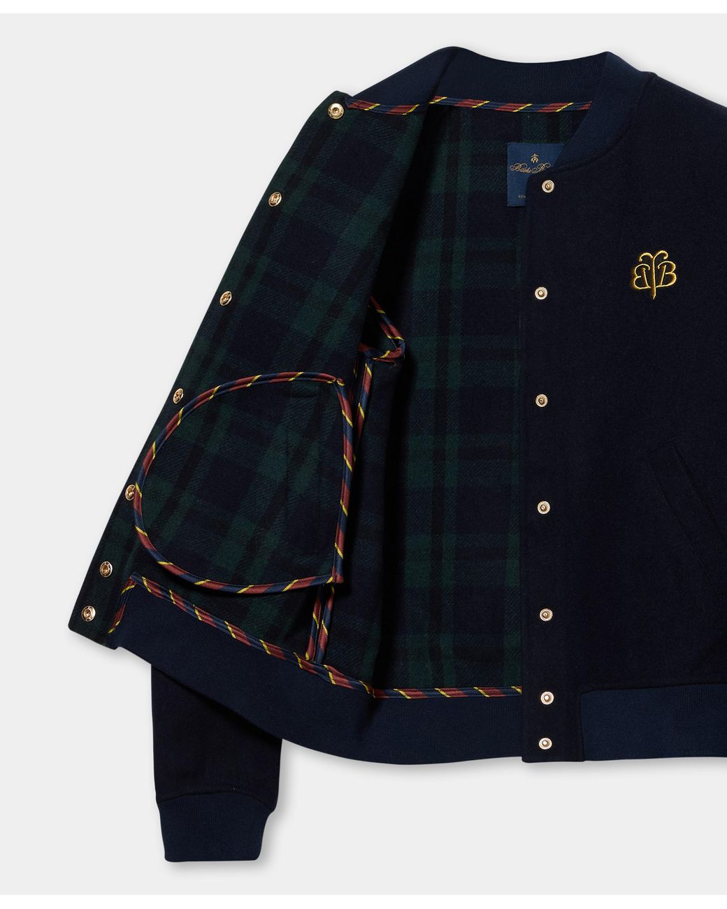 Brooks Brothers Blue Varsity Bomber