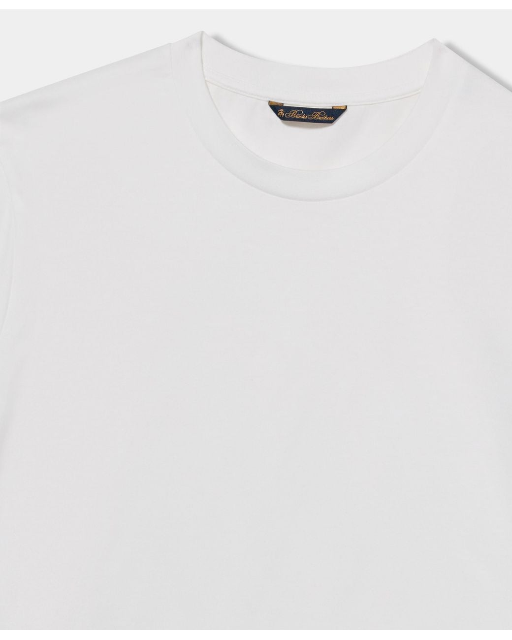 Brooks Brothers White Cotton T-Shirt for men