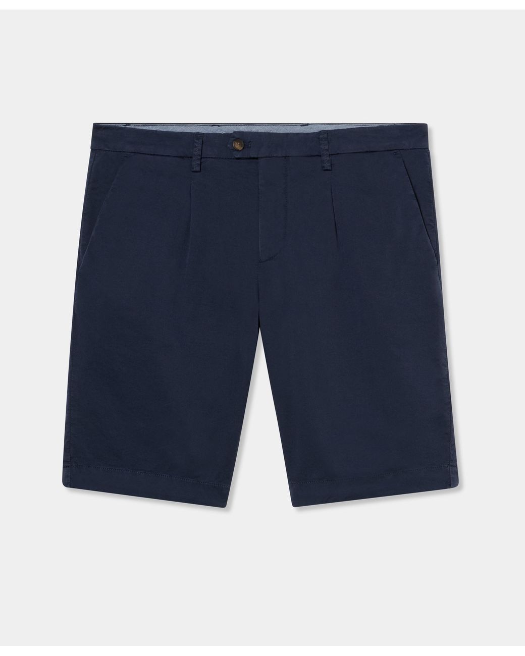 Brooks Brothers Blue Classic Cotton Shorts for men