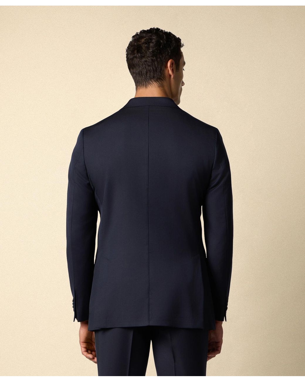 Brooks Brothers Blue Virgin Wool Single-Breasted Blazer for men