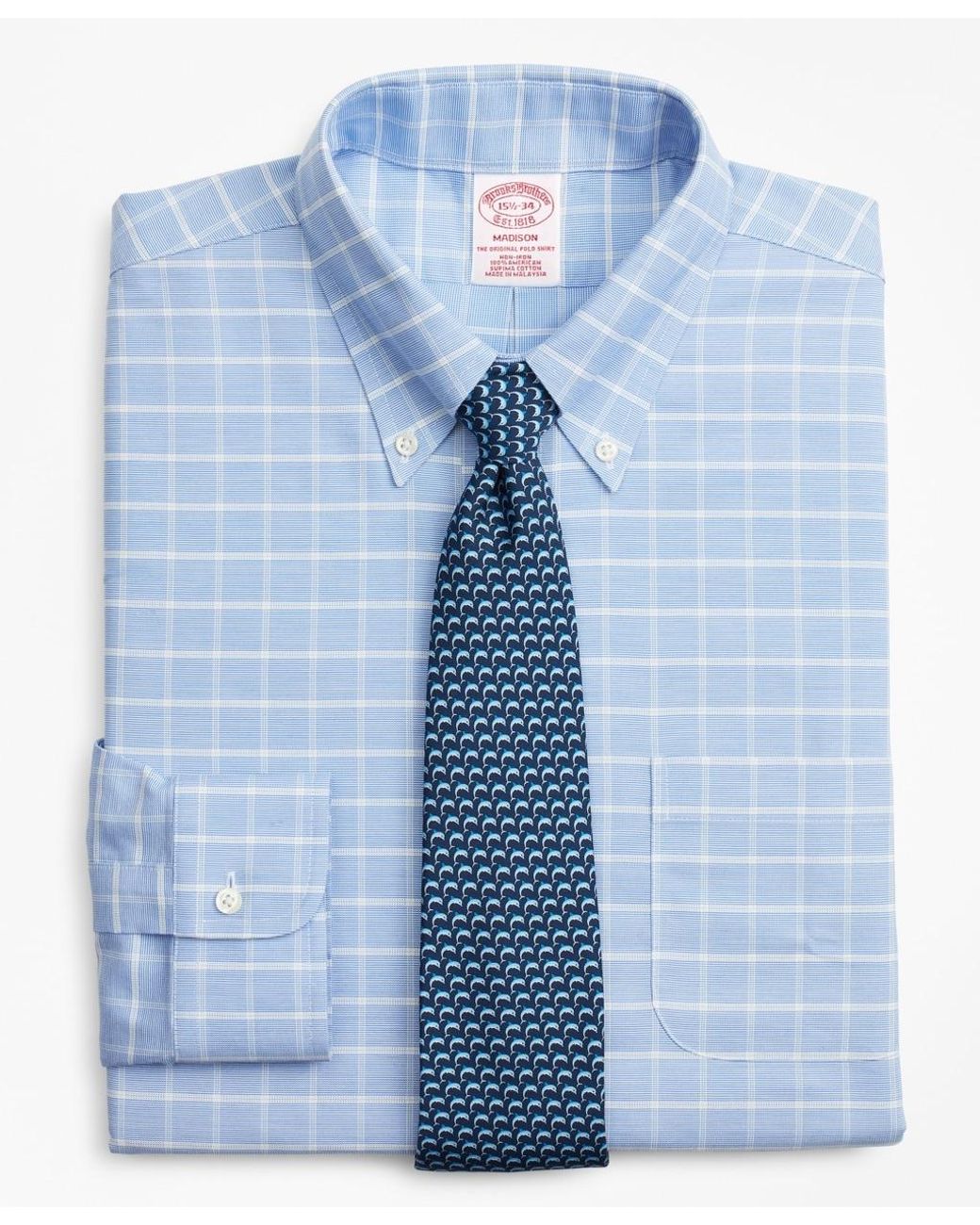 Brooks Brothers Cotton Brookscool Regular Classic-fit Dress Shirt in ...