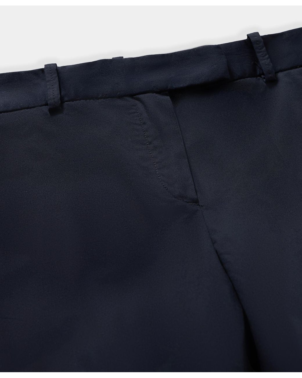 Brooks Brothers Blue Stretch Cotton Cigarette Chino