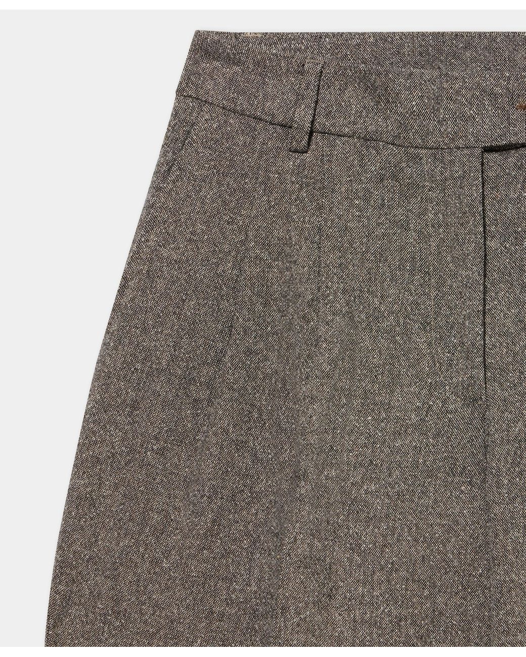 Brooks Brothers Gray Double Pleat Knickerbocker Trousers