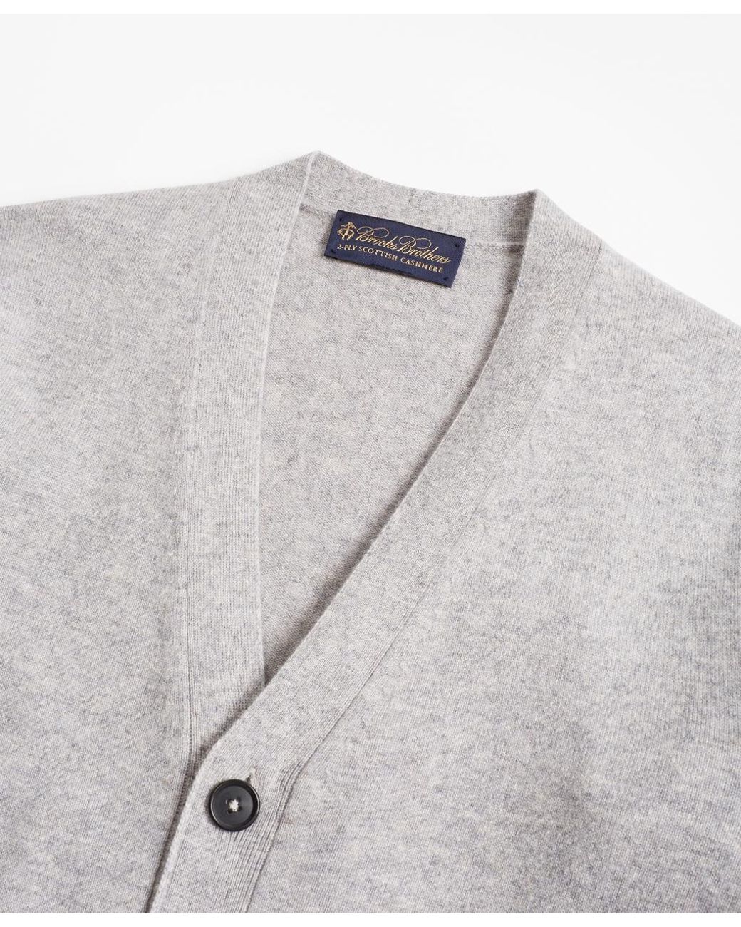 brooks brothers cashmere cardigan