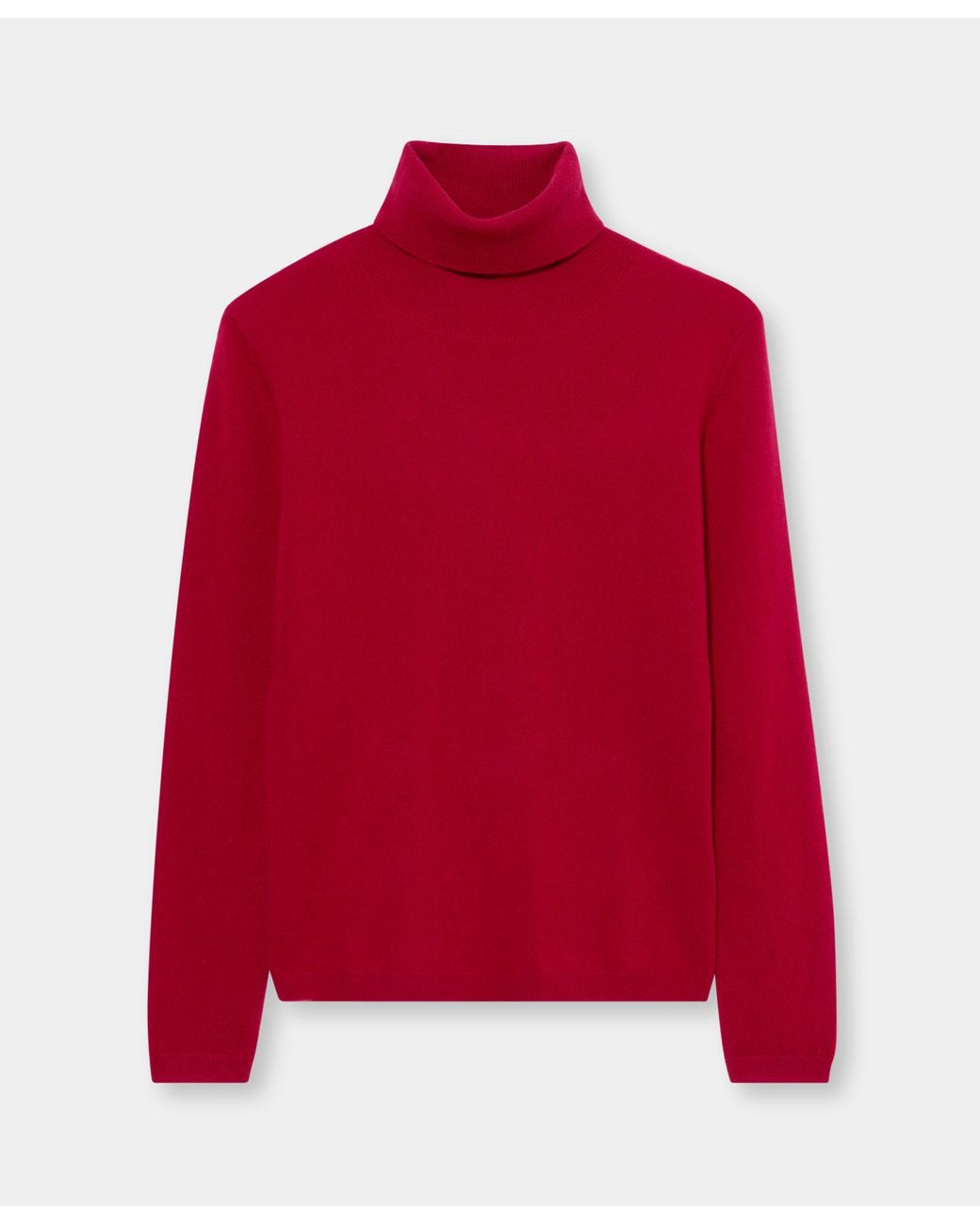Brooks Brothers Red Cashmere Turtleneck