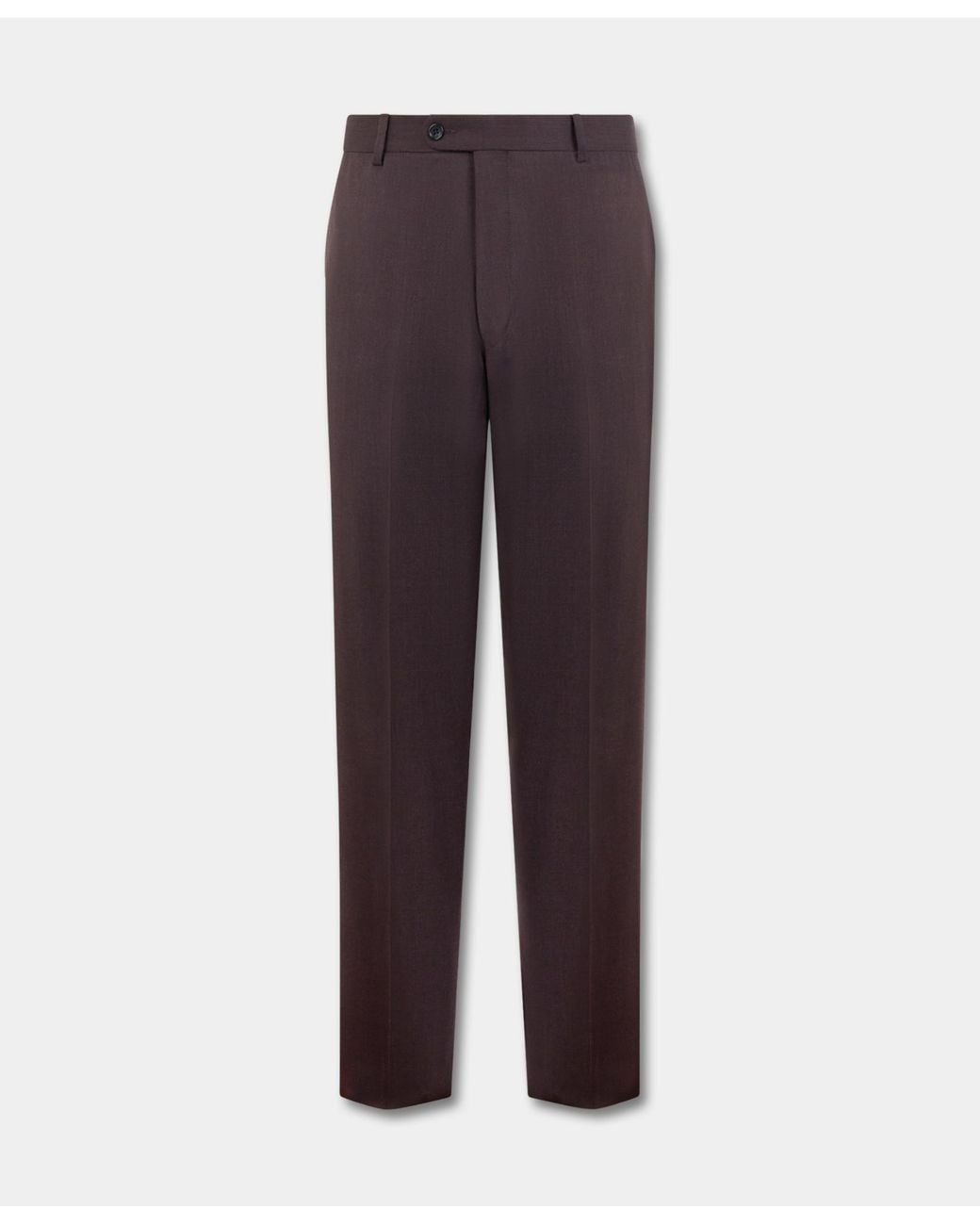 Brooks Brothers Purple Virgin Wool Trousers for men