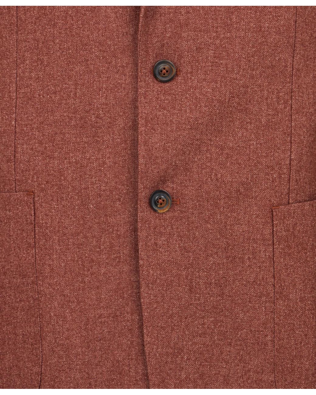 Brooks Brothers Red Melange Wool Blend Blazer for men