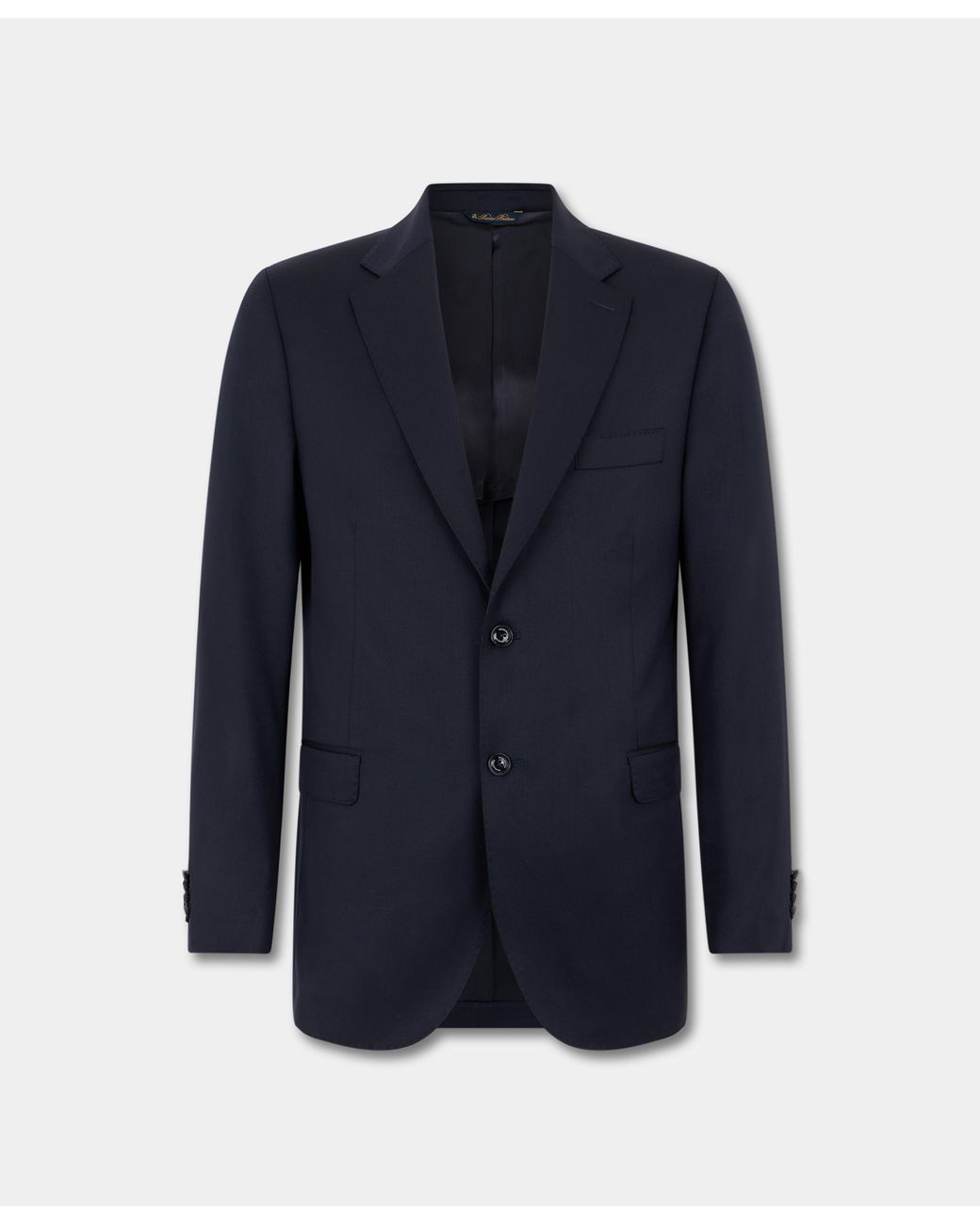 Brooks Brothers Blue Virgin Wool Single-Breasted Blazer for men