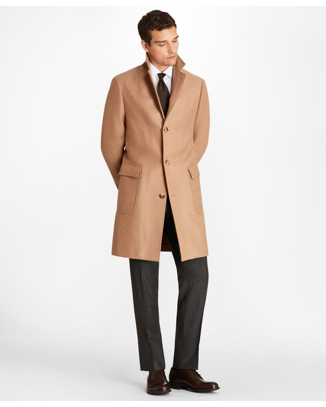 brooks brothers polo coat