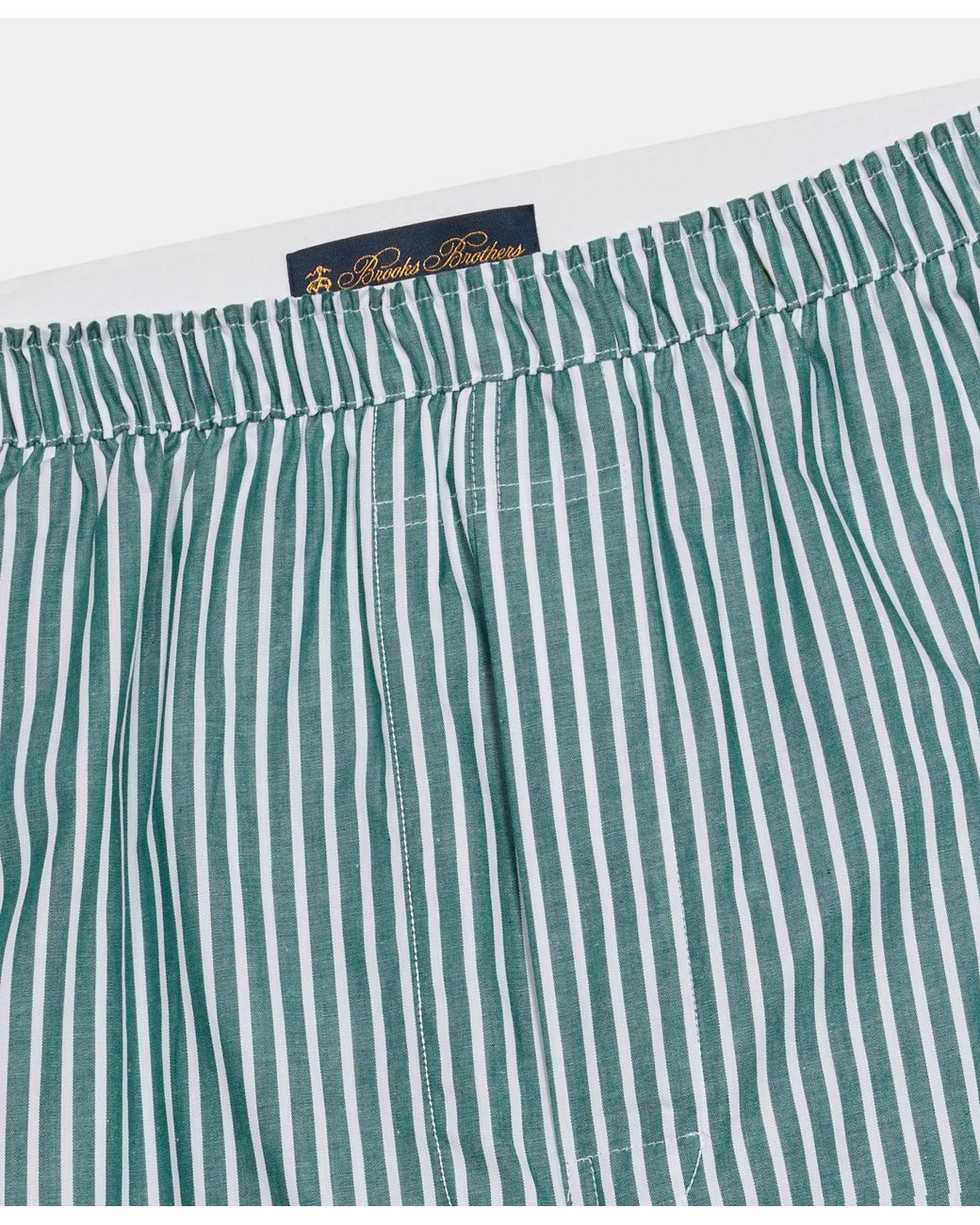 Brooks Brothers Blue Striped Cotton Boxer for men