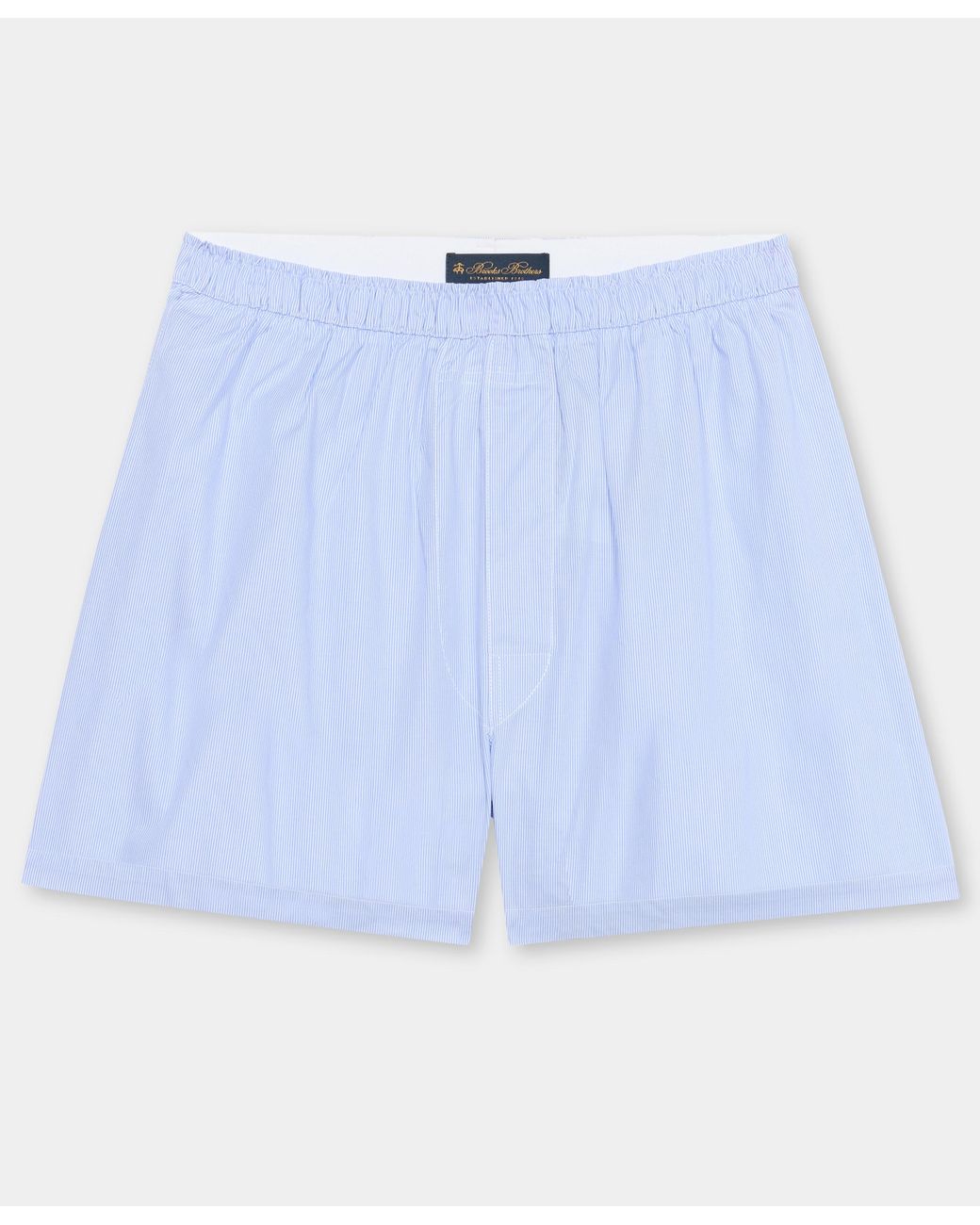 Brooks Brothers Blue Micro Check Boxer for men