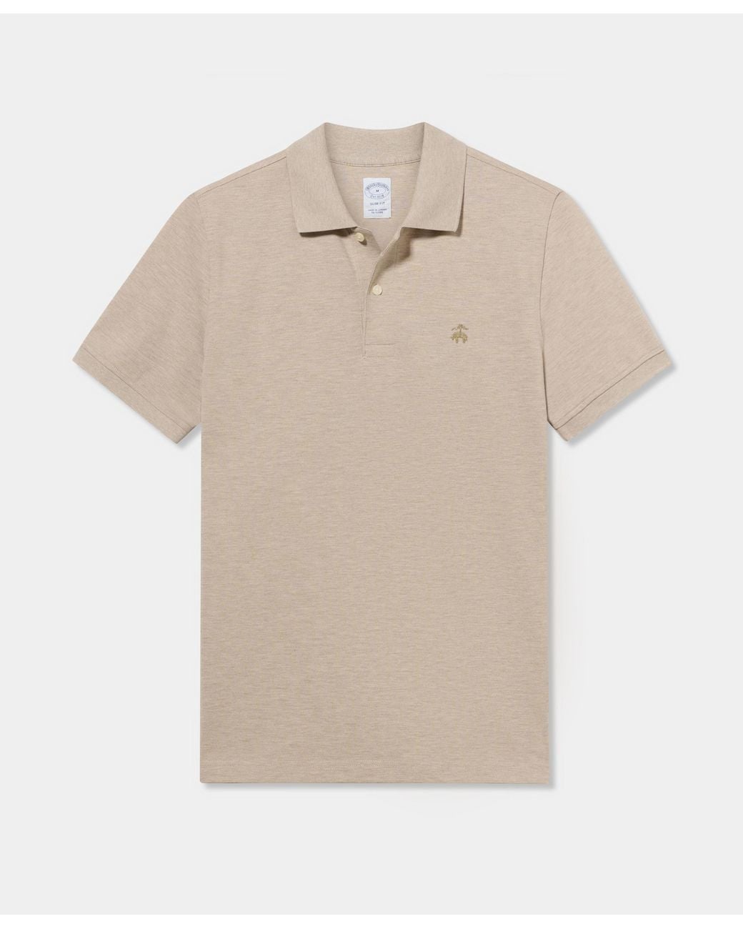 Brooks Brothers Natural Golden Fleece Washed Supima Cotton Polo for men
