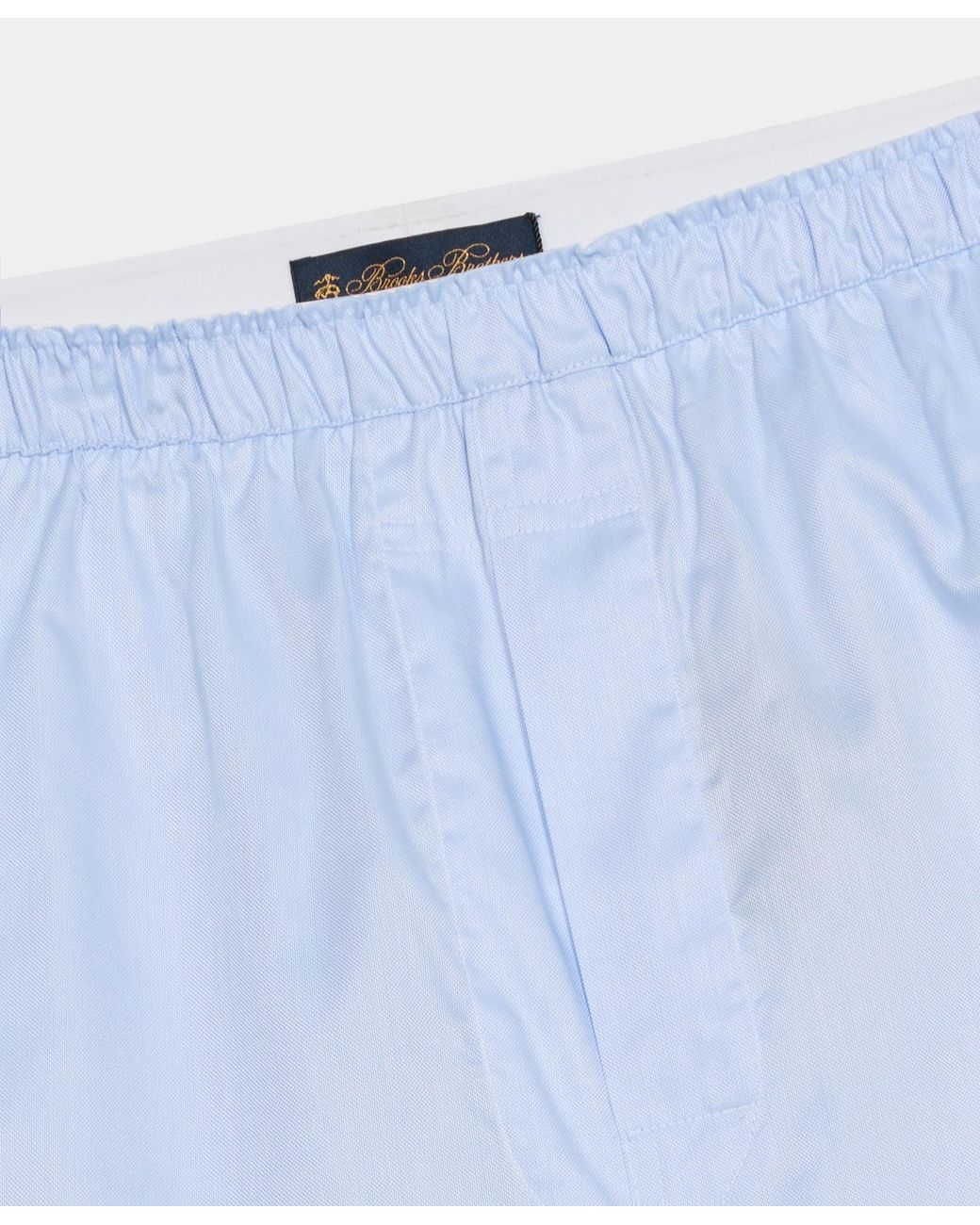 Brooks Brothers Blue Cotton Boxer for men