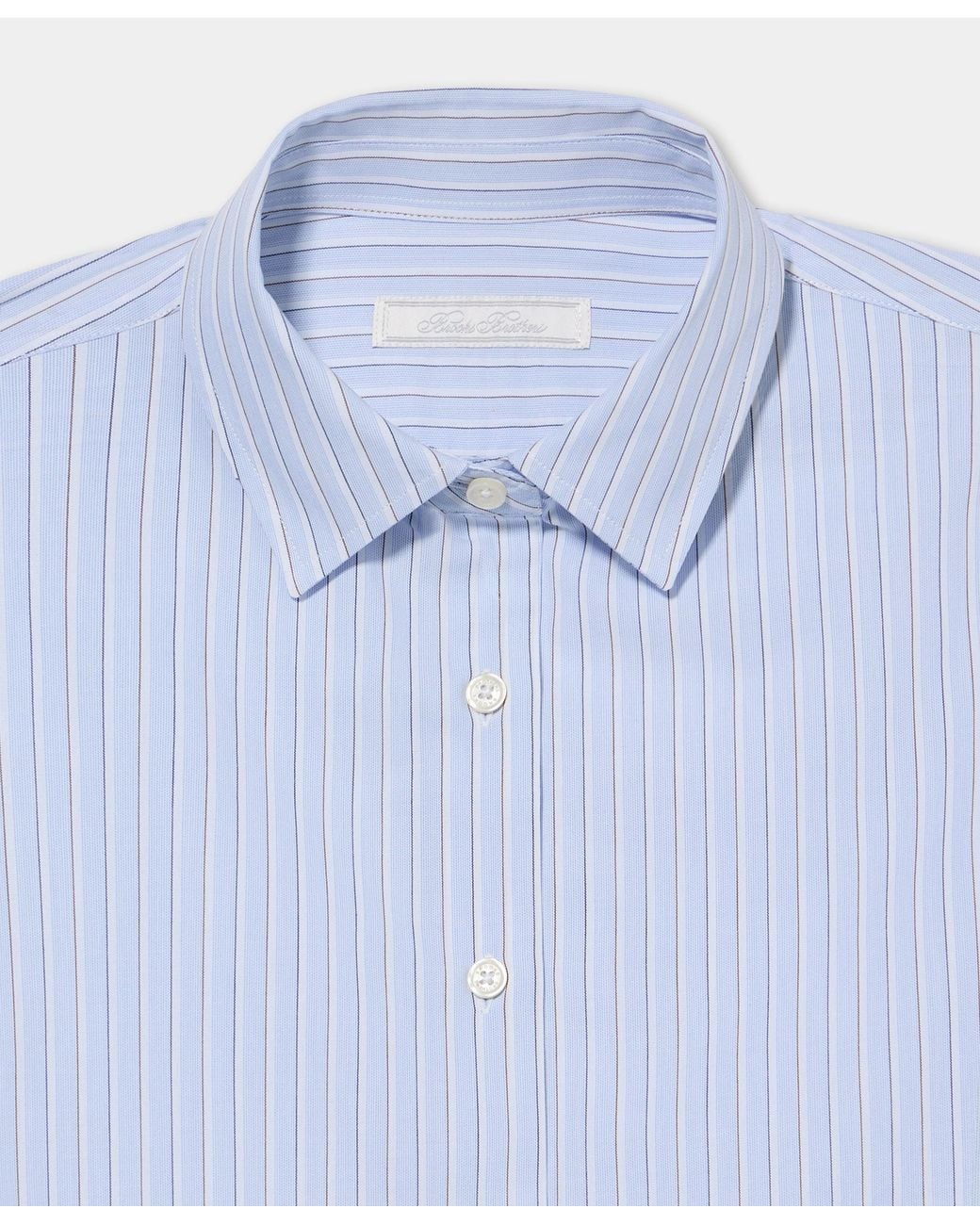 Brooks Brothers Blue Shirt With Logo