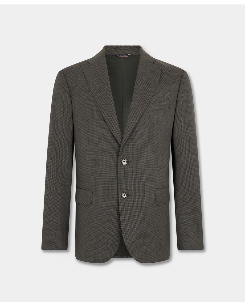 Brooks Brothers Gray Pied De Poule Suit for men