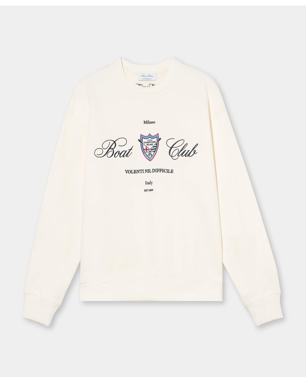 Brooks Brothers Natural Cotton Sweatshirt for men