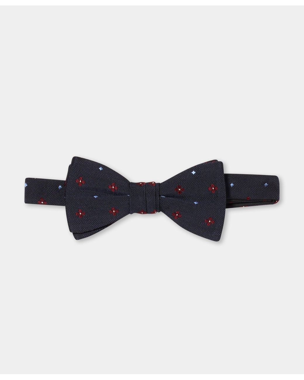 Brooks Brothers Blue Floral Bow Tie for men