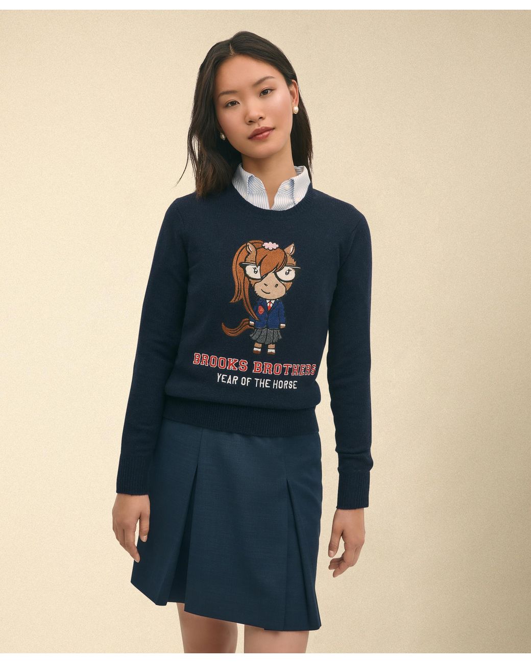 Suéter Año Del Caballo Brooks Brothers de color Blue