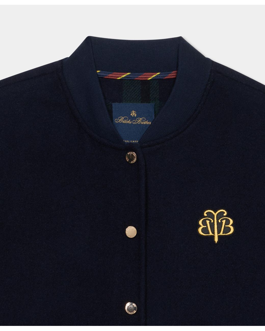 Brooks Brothers Blue Varsity Bomber