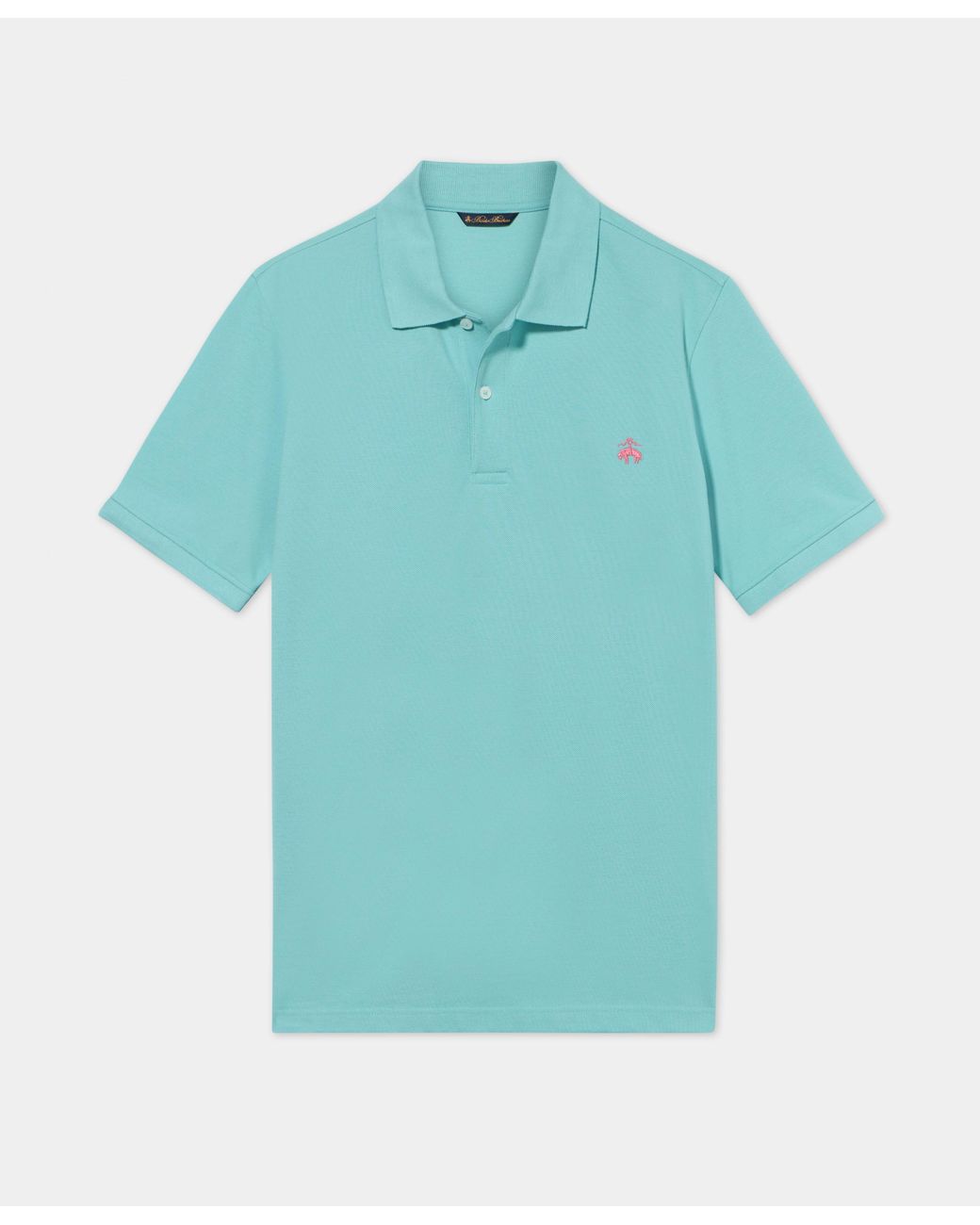 Brooks Brothers Blue Cotton Piqué Polo for men