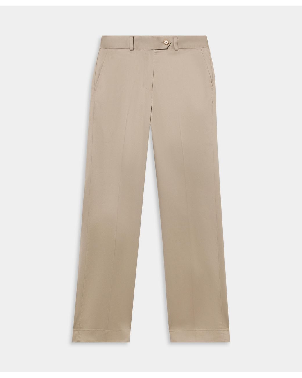 Brooks Brothers Natural Advantage Wide Leg Chino