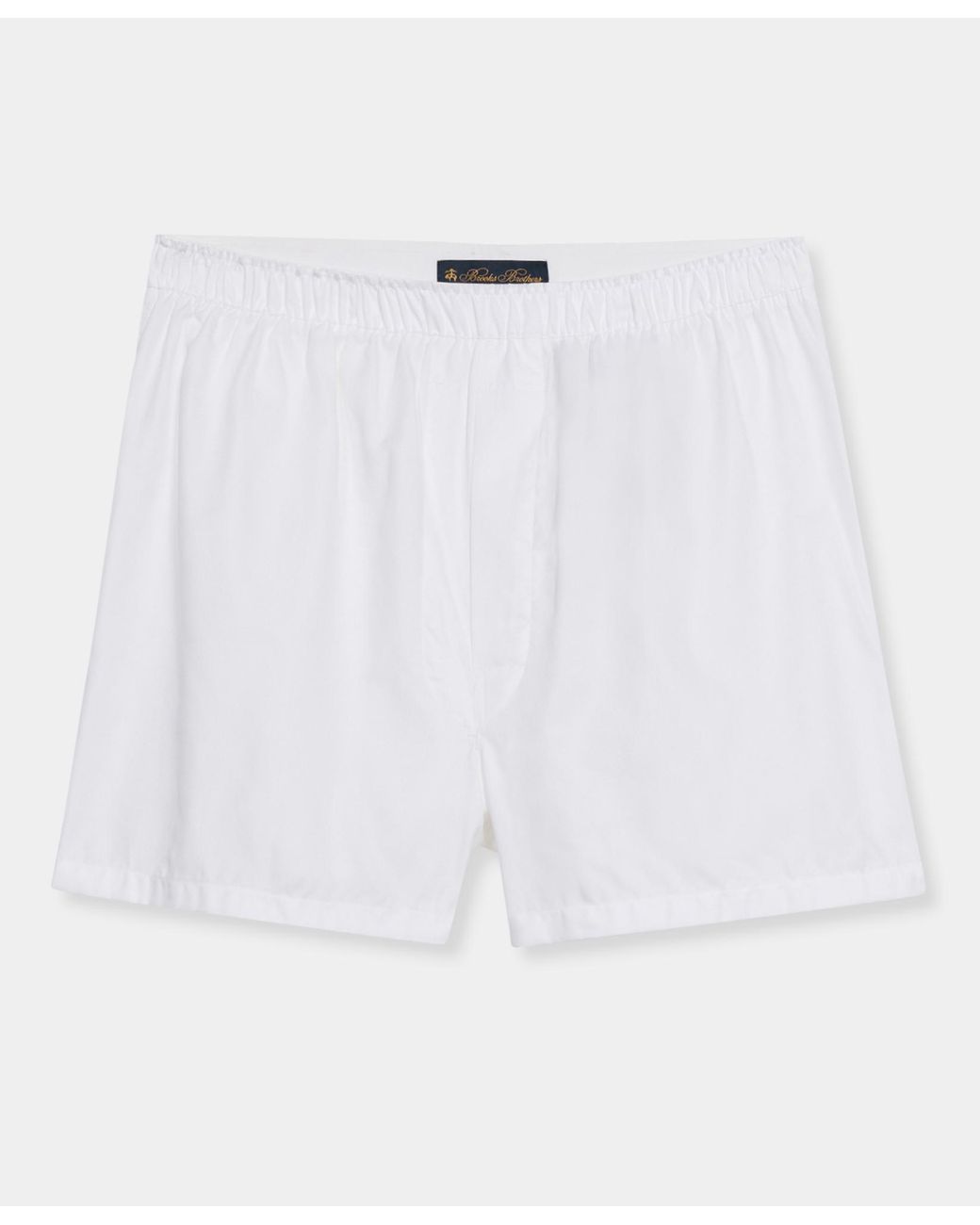 Brooks Brothers White Cotton Boxer for men
