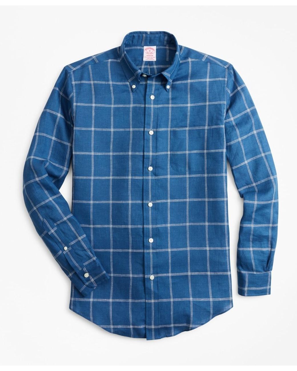 brooks brothers irish linen shirt