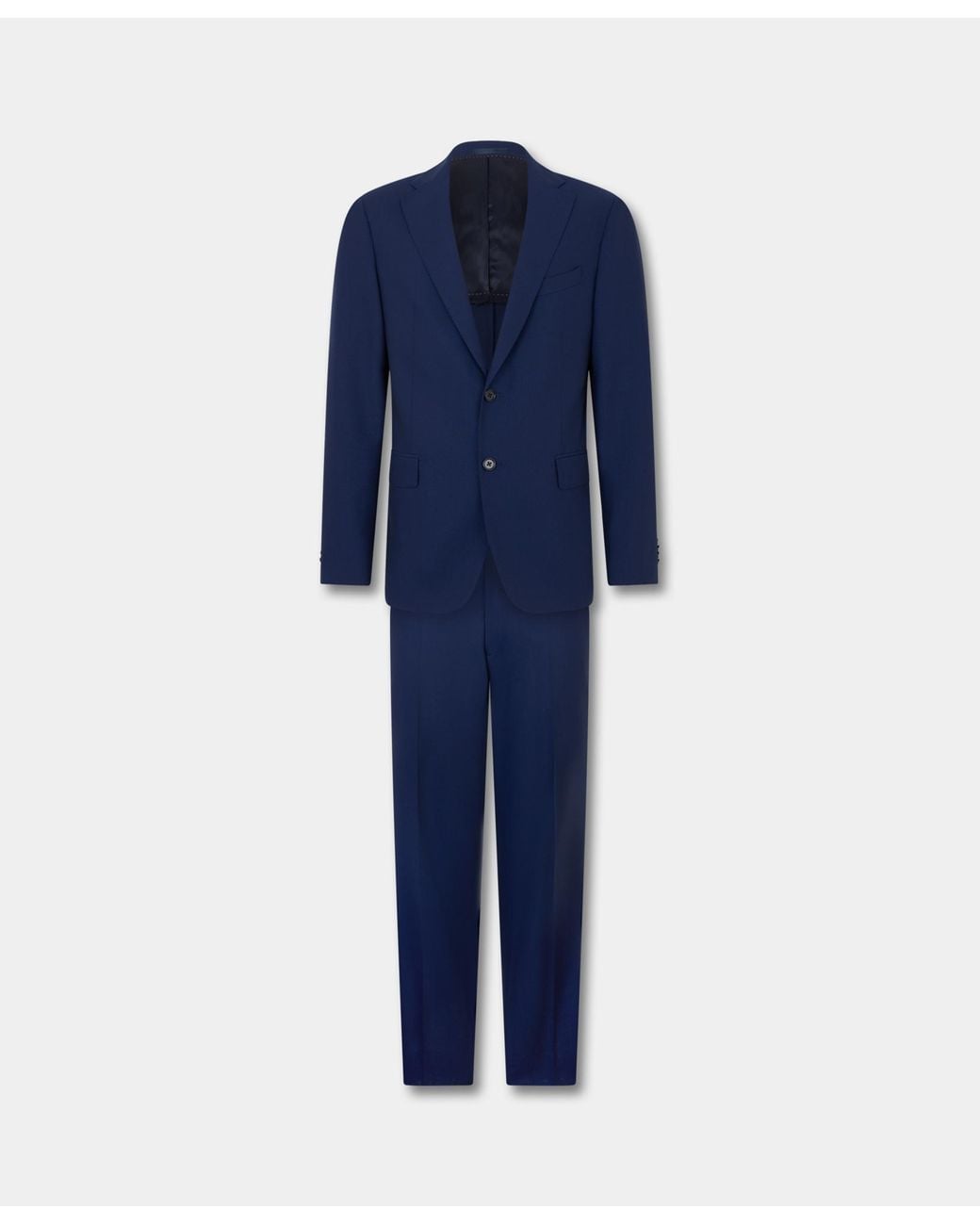 Brooks Brothers Blue Superfine Virgin Wool Suit for men