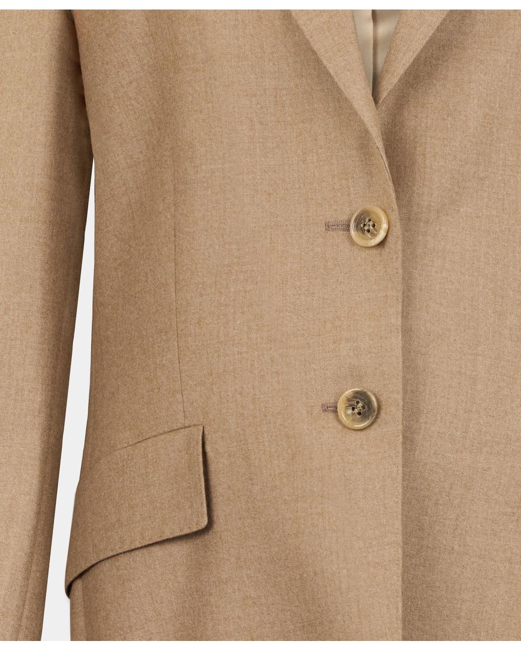 Brooks Brothers Natural Virgin Wool Blazer