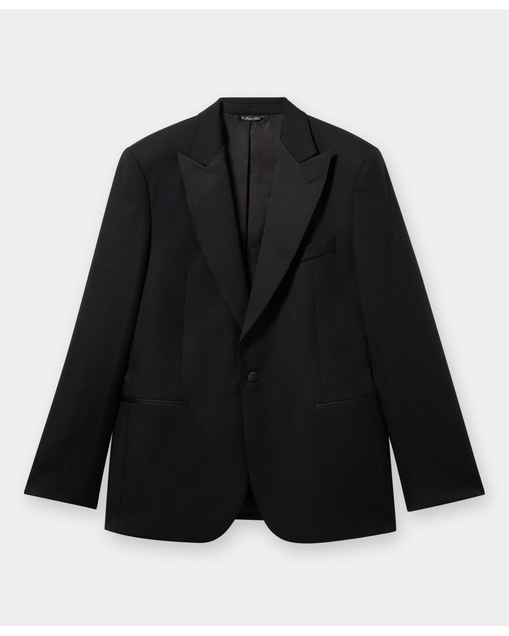 Brooks Brothers Black Virgin Wool Tuxedo Suit for men