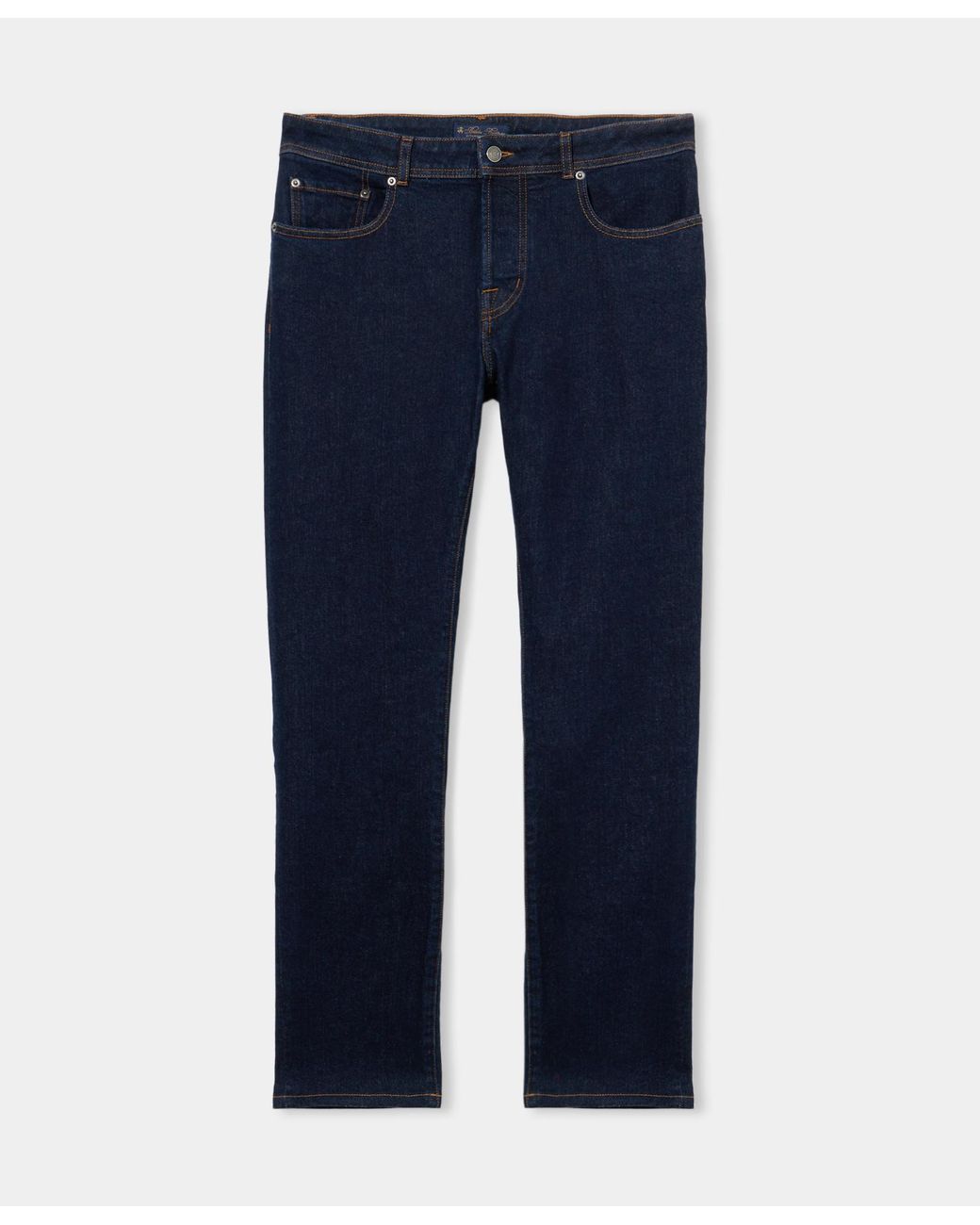 Brooks Brothers Blue 5-Pocket Denim Pants for men
