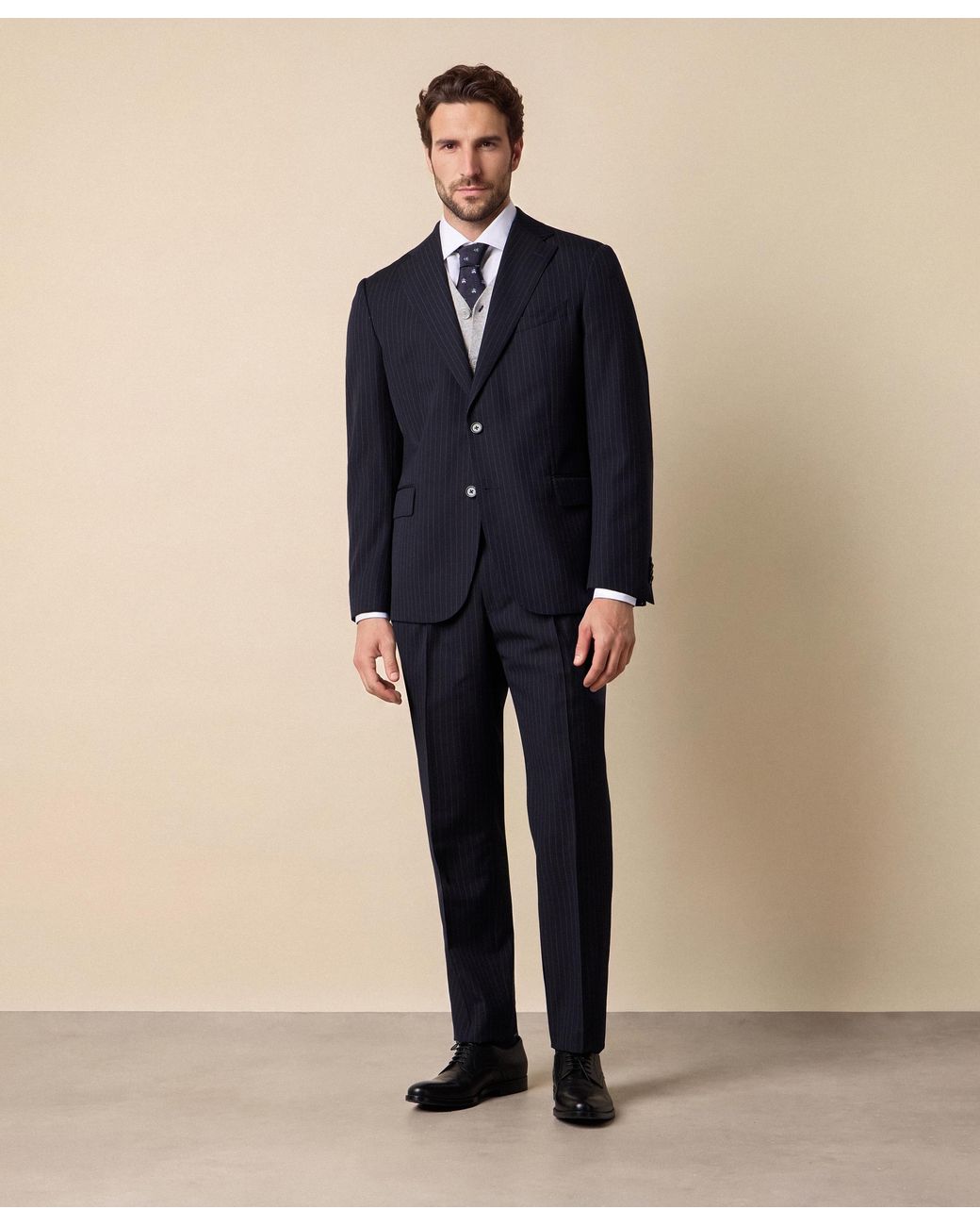 Brooks Brothers Blue Pinstripe Suit for men