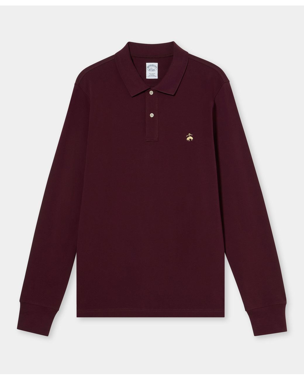Brooks Brothers Purple Polo With Logo for men