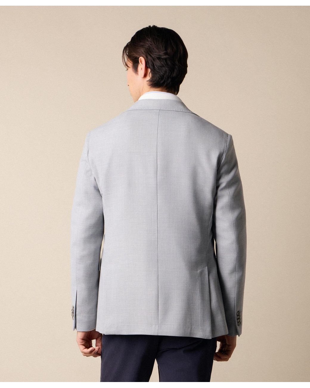 Brooks Brothers Blue Basket Weave Blazer for men