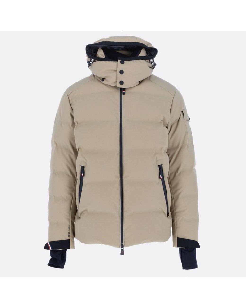 3 MONCLER GRENOBLE Montgetech Giubbotto Down Jacket in Natural for Men ...