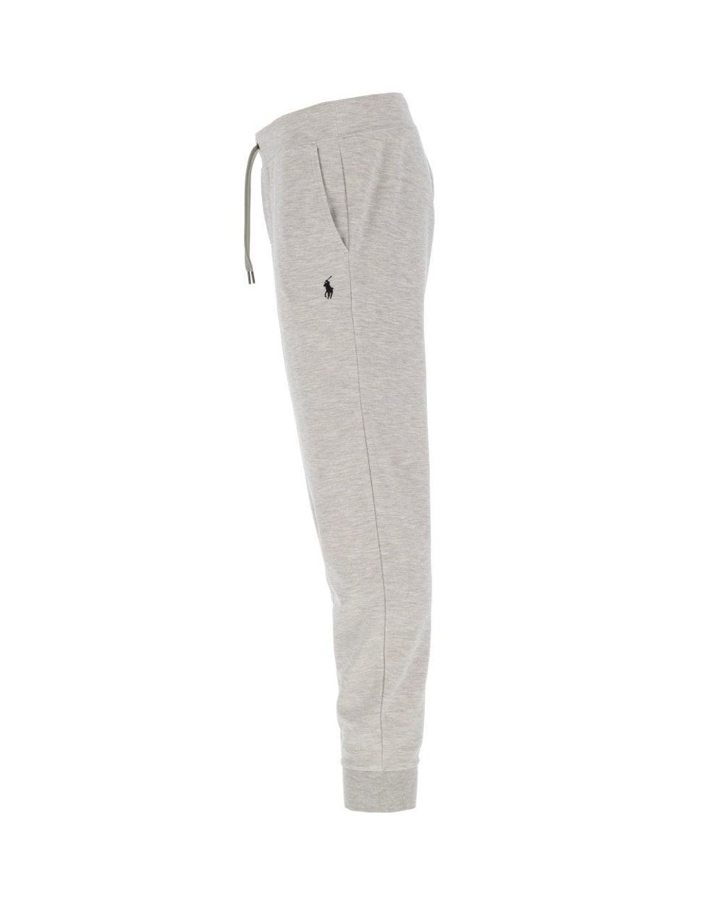 Polo Ralph Lauren Double Knit Tech Fleece Bottoms in Gray for Men | Lyst