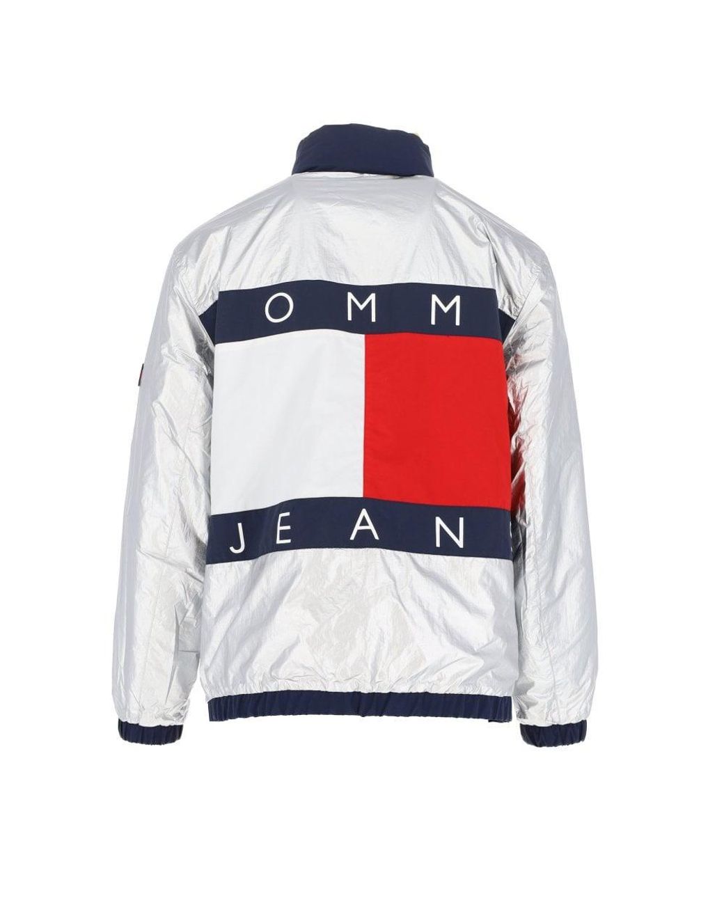 Tommy Hilfiger Reversible Logo Jacket in Blue for Men | Lyst