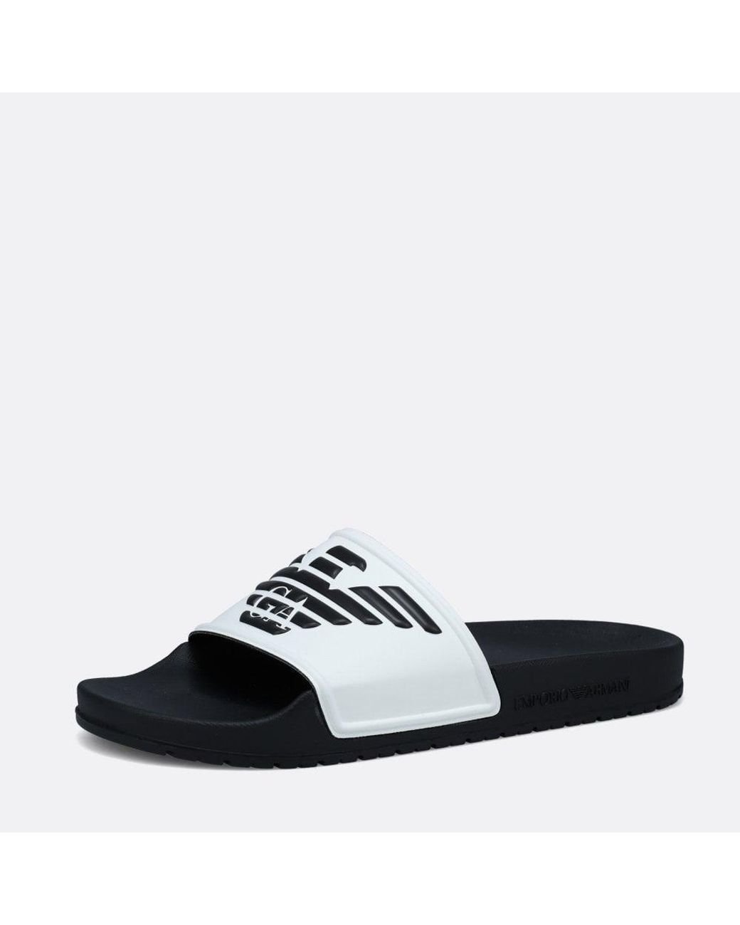 Armani eagle sliders clearance