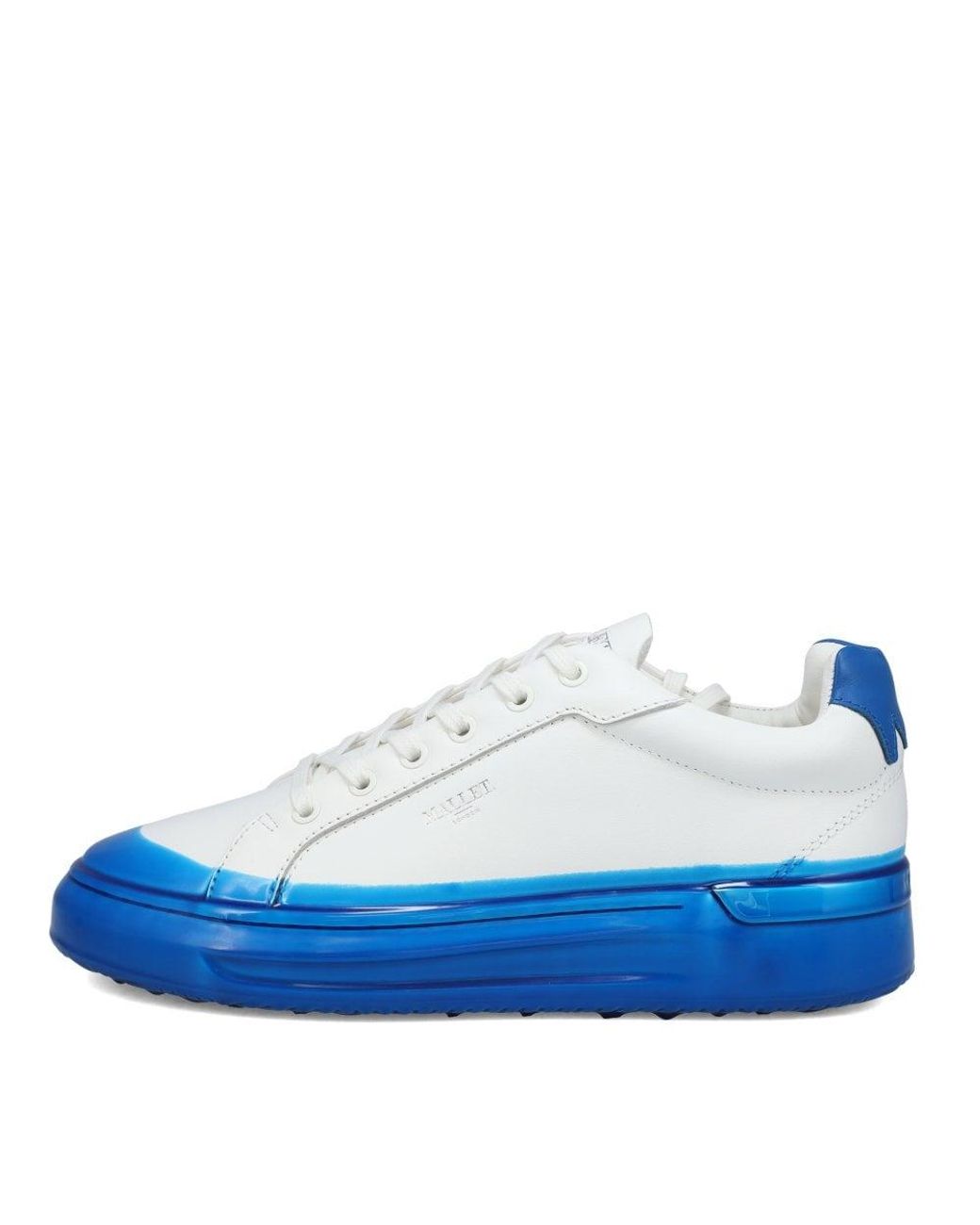 Mallet Grftr White & Dip Trainers in Blue for Men Lyst UK