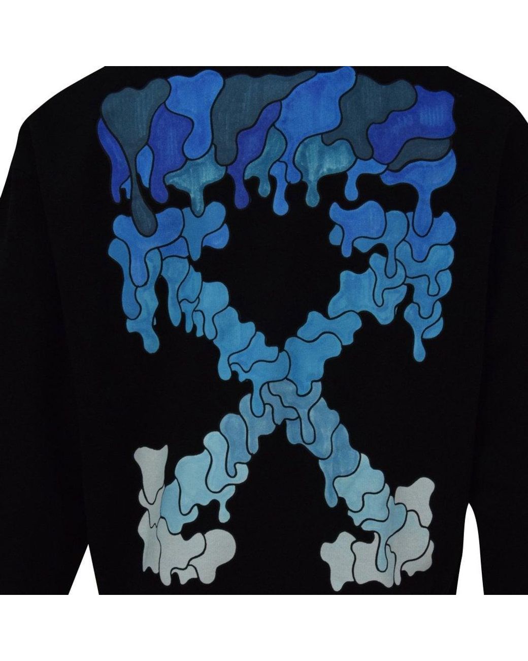 blue Marker Vertebrae Arrow Print 