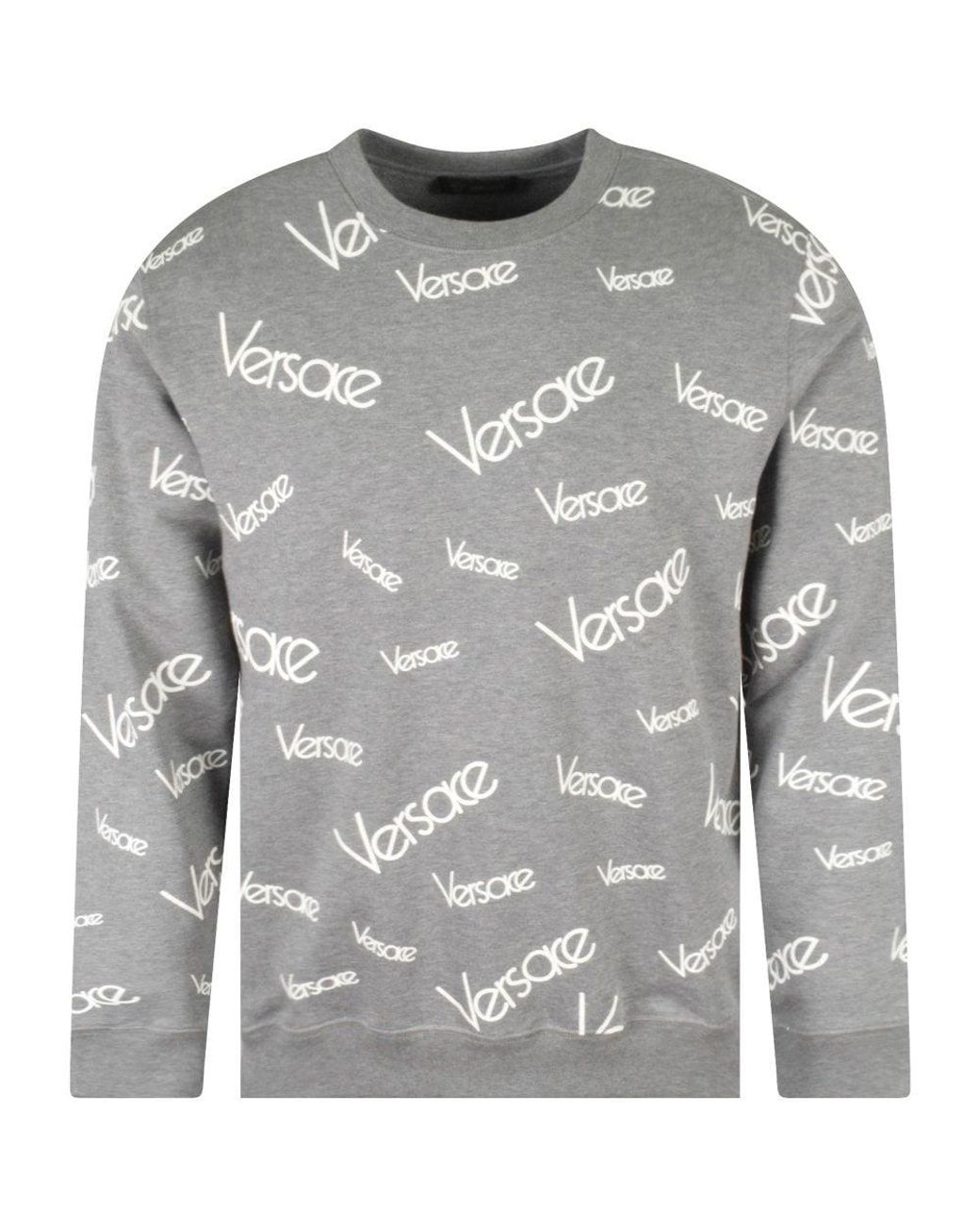 versace grey sweatshirt