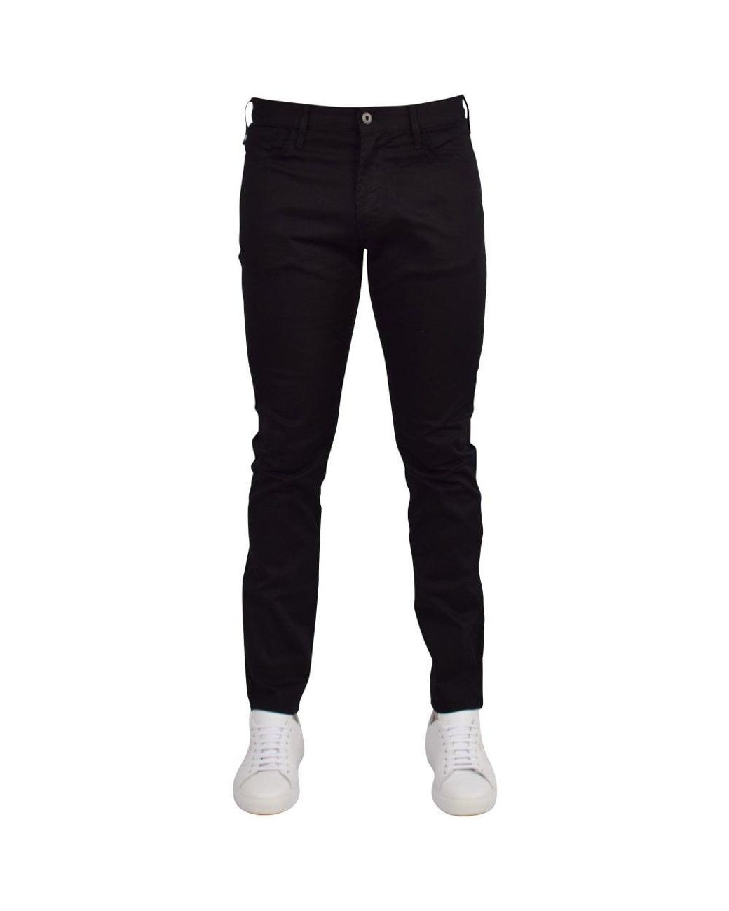 Armani j06 black hotsell slim fit jeans