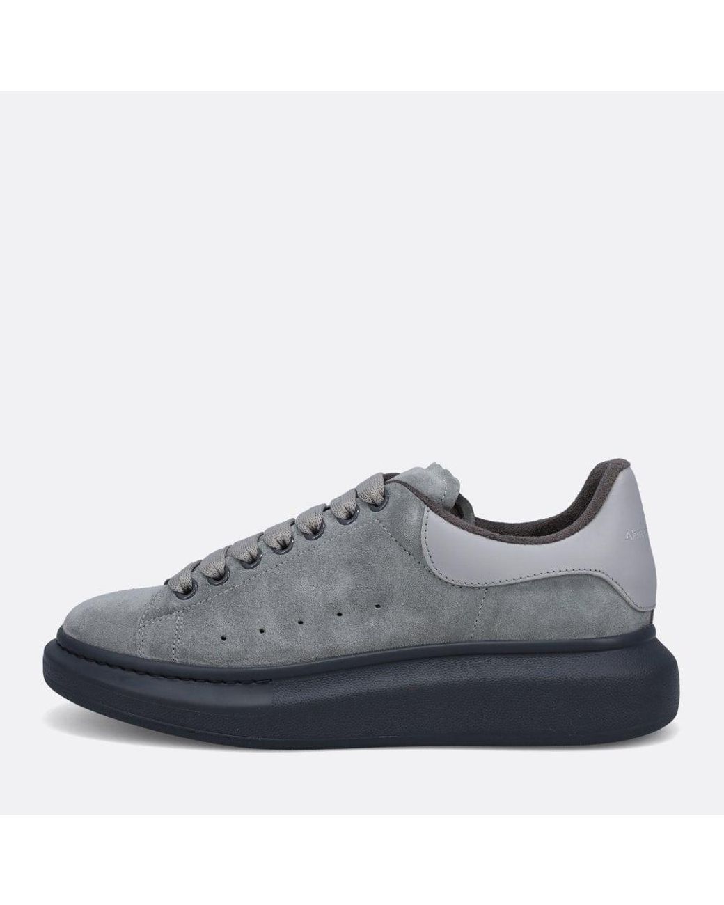 Alexander mcqueen clearance shoes grey suede