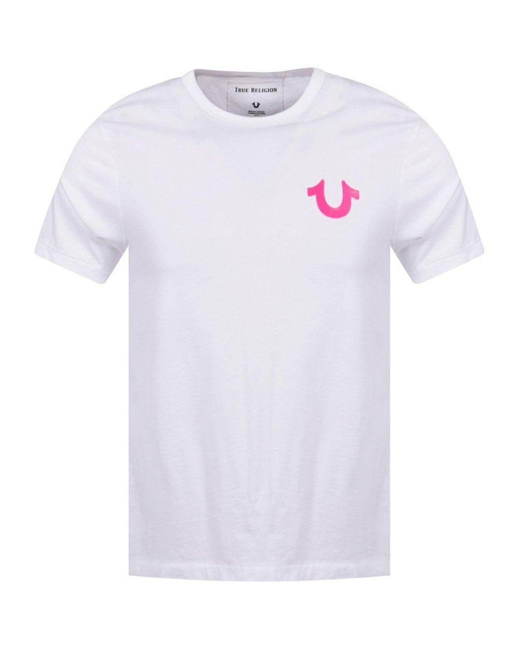 pink Logo T-shirt for Men | Lyst