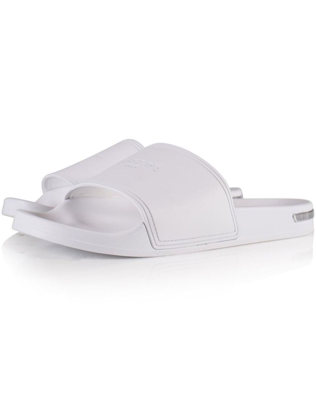 Mallet Mallet Sliders White for Men | Lyst