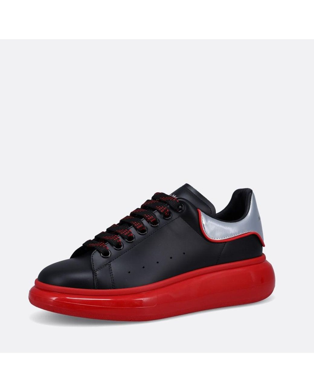 Alexander McQueen Red, Black \u0026 Silver 
